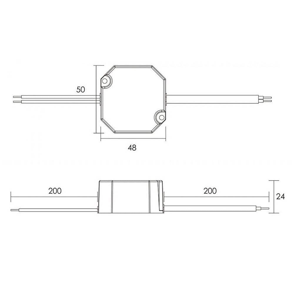 TRASFORMATORE LED DRIVER ALIMENTATORE DIMMERABILE 12W 12-24V 500MA LAMPADE STRISCE in Trasformatori a bassa intensità Trade Shop italia - Napoli, commercioVirtuoso.it