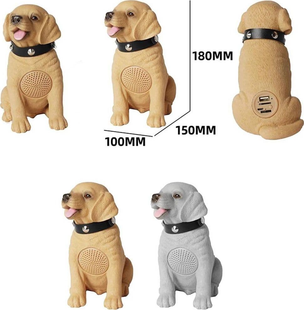 ALTOPARLANTE BLUETOOTH WIRELESS A FORMA DI CANE SPEACKER RADIO STEREO PORTATILE in Casse portatili Bluetooth Trade Shop italia - Napoli, commercioVirtuoso.it