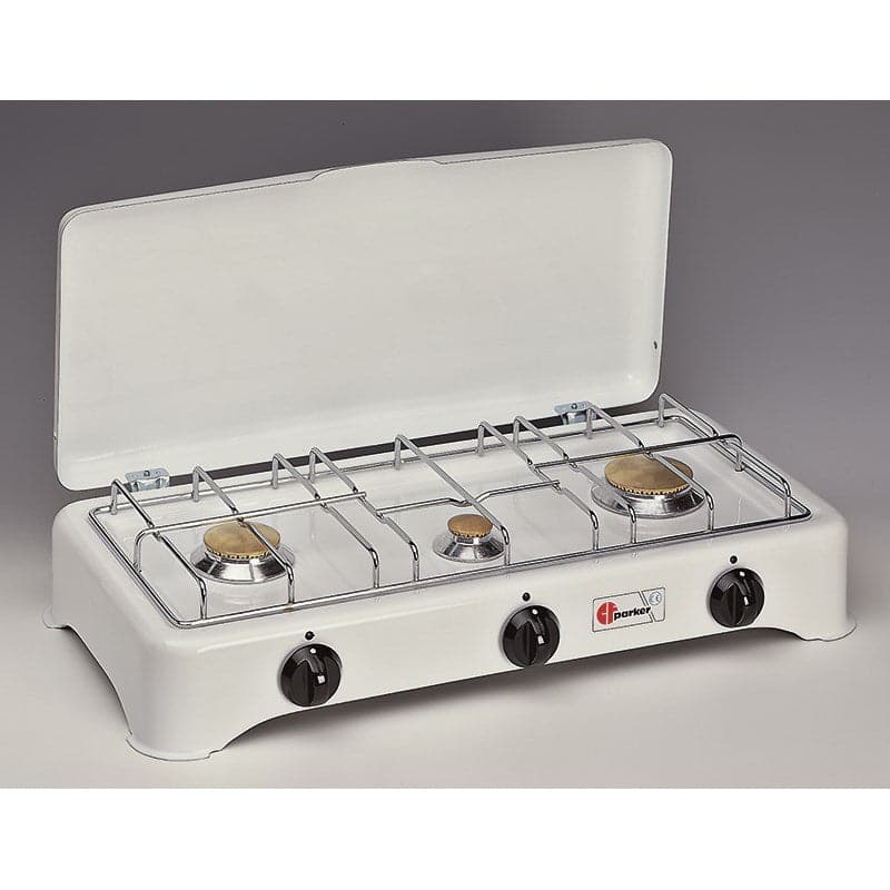 PARKER FORNELLO A GAS 3 FUOCHI - gas metano Cm.58.5 x 27.5 x 12.5 in prodotto EuroStore07 - Alatri, commercioVirtuoso.it