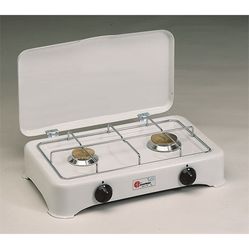 PARKER FORNELLO A GAS 2 FUOCHI - gas metano Cm.48 x 29 x 12 in prodotto EuroStore07 - Alatri, commercioVirtuoso.it