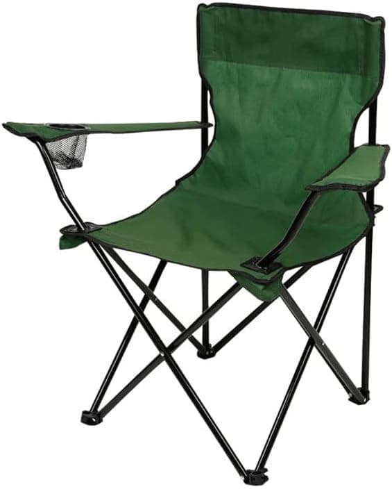 2pz Sedia Campeggio Portatile Pieghevole Telo Oxford Sacca con Maniglia H90cm Verde in Sedie Danyx - Casoria, commercioVirtuoso.it