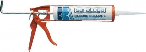 Pistola semi professionale per estrusione silicone e ancorante chimico