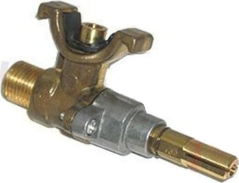 RUBINETTO PER CUCINA A GAS LOFRA IN OTTONE ASTINA = 8 x 6, 5 USCITA = 1/4 GAS in prodotto EuroStore07 - Alatri, commercioVirtuoso.it
