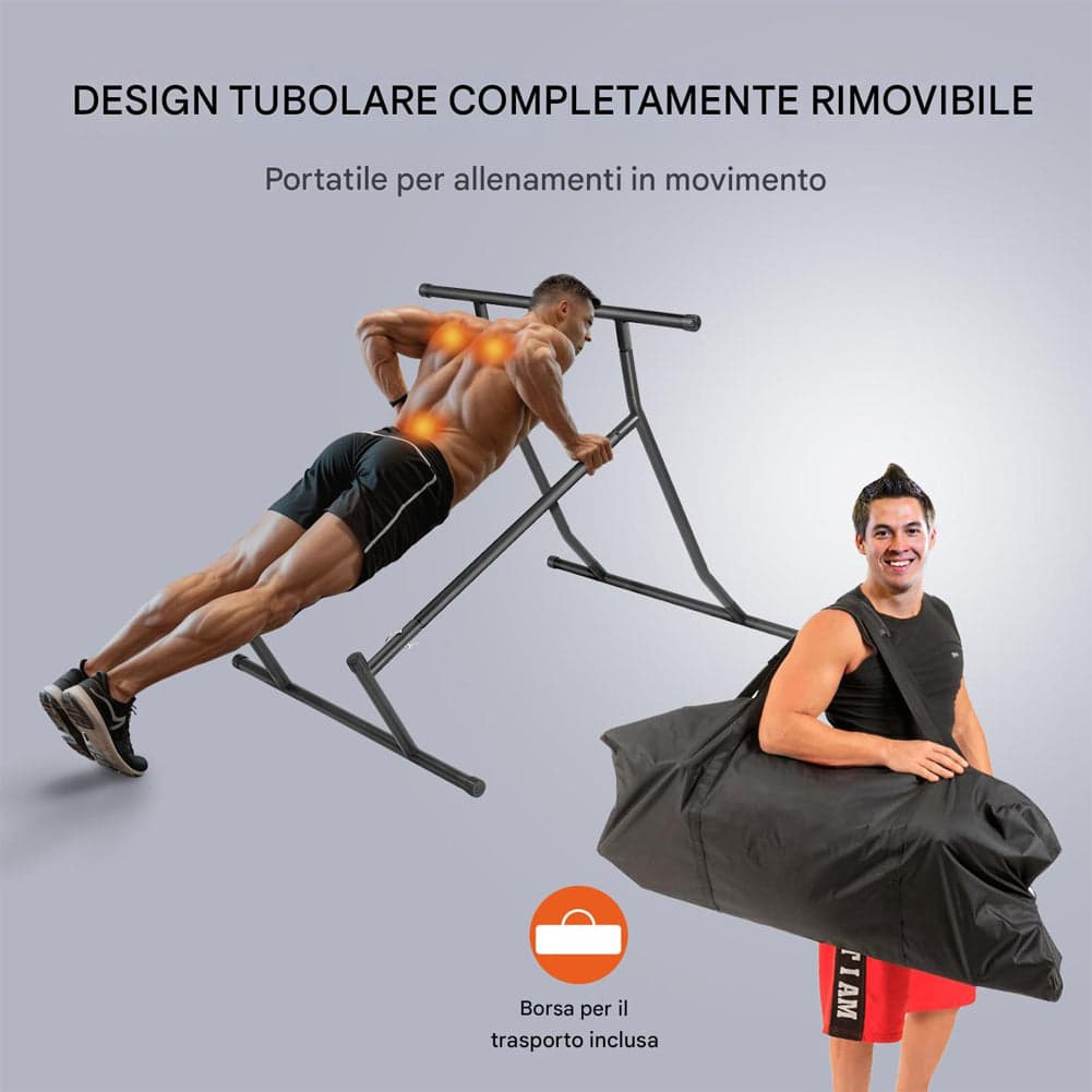 Pull Up Mate Sbarre per Trazioni Componibili Modulabili Calisthenics con Borsa in Sbarra per trazioni Esplodia - Napoli, commercioVirtuoso.it