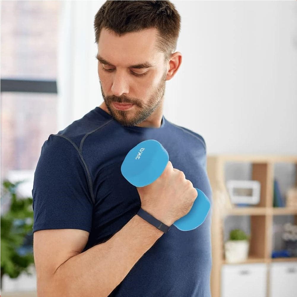 Set Manubri Palestra 6 Pesi Fitness 1kg 2kg 3kg con Supporto Stand Antirumore in Manubri Danyx - Casoria, commercioVirtuoso.it