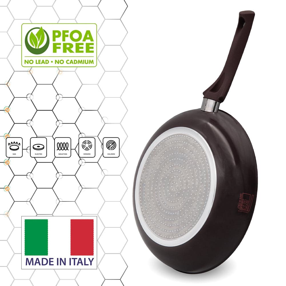 Set 3 Padelle Bee Rivestimento Nido D'Ape Antiaderente Made in Italy 20-24-28cm in Set di padelle Esplodia - Napoli, commercioVirtuoso.it
