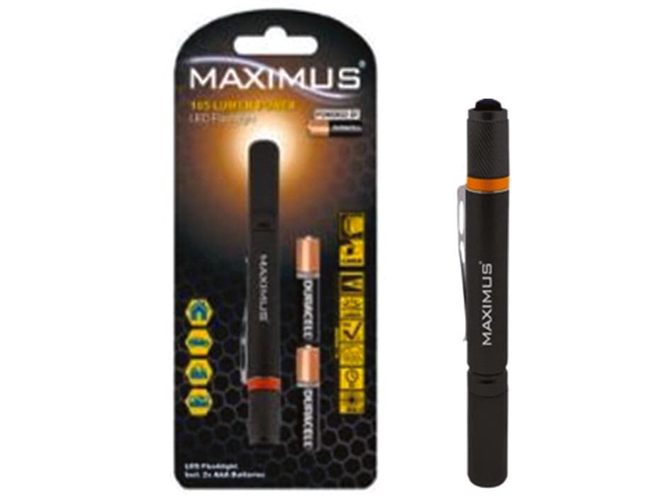 TORCIA LAMPADA A PENNA CON PILA COMPRESA LED M-FL-025-DU FER 205573 in prodotto EuroStore07 - Alatri, commercioVirtuoso.it