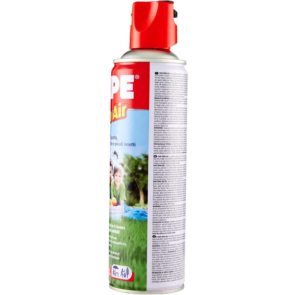 2xVape Open Air Acti Zanza Spray Zanzare Flebotomi e Mosche Interno Esterno 500ml in Zanzare Esplodia - Napoli, commercioVirtuoso.it
