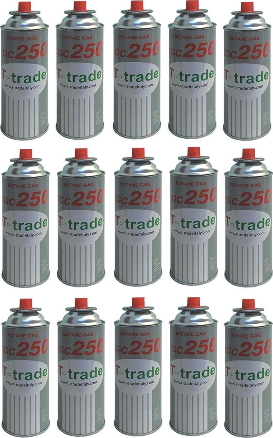 Cartuccia BOMBOLETTA - 15 PZ - Gas GPL 250 GR - STUFETTA O FORNELLO Bistro - FRA