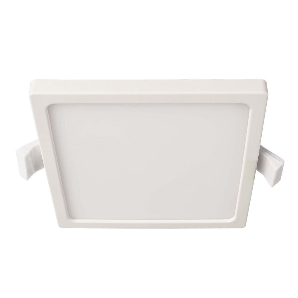 PLAFONIERA QUADRATA FARETTO INCASSO LED 7W LUCE CALDA LAMPADA SOFFITTO CORRIDOIO in Faretti da soffitto Trade Shop italia - Napoli, commercioVirtuoso.it