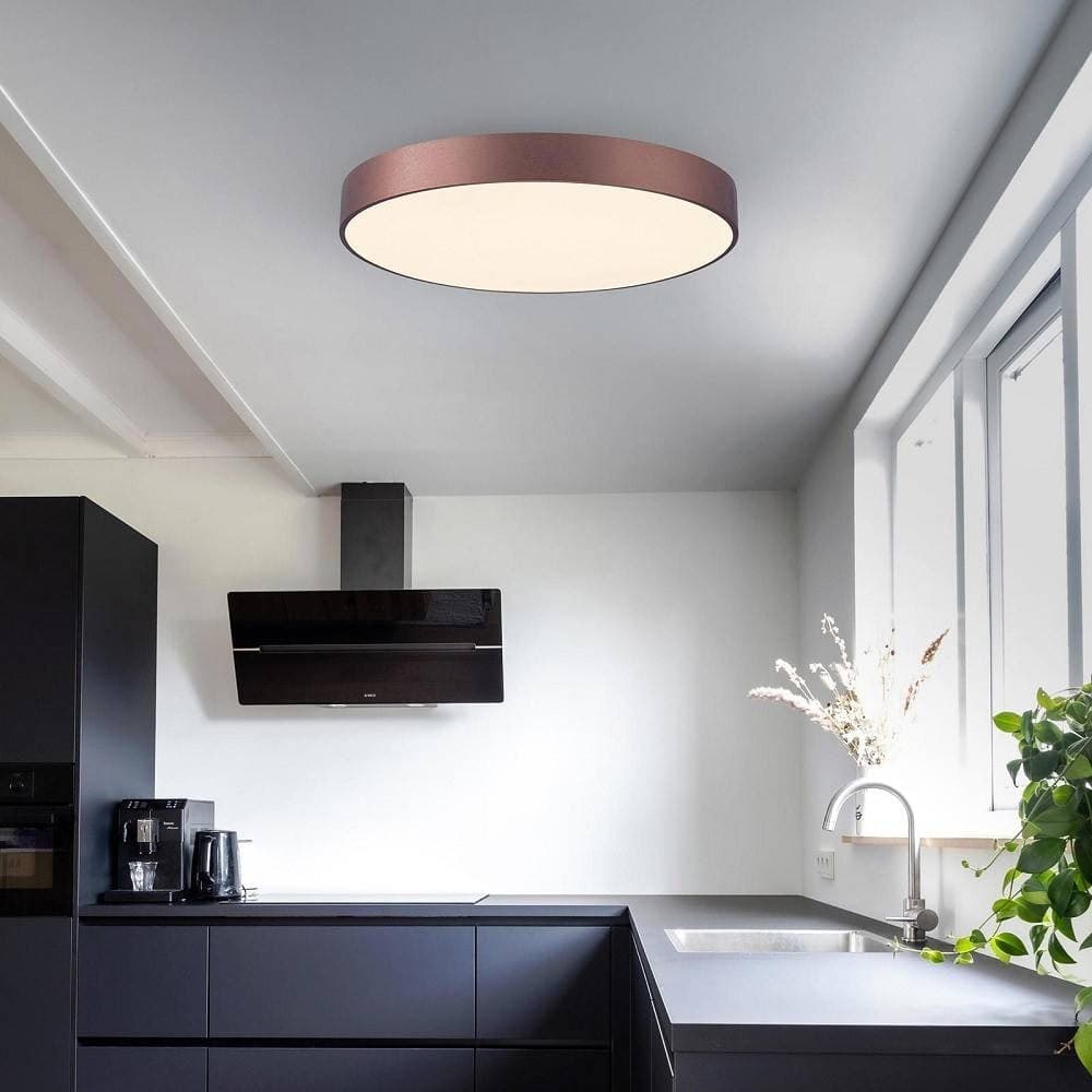 PLAFONIERA MODERNA TONDA LED 65W CCT 3000K 4000K LAMPADA SOFFITTO MURO LUCE 60CM in Plafoniere Trade Shop italia - Napoli, commercioVirtuoso.it