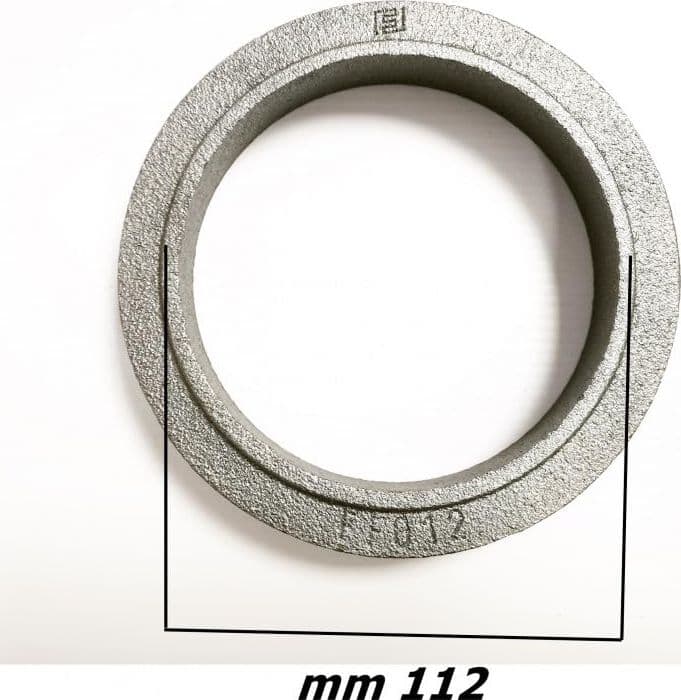 ANELLO PORTA TUBO STUFA A LEGNA - DIAM. 12 CM IN GHISA - FRA in prodotto EuroStore07 - Alatri, commercioVirtuoso.it