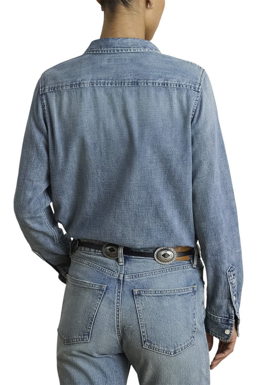 Ralph Lauren Camicie Denim chiaro da donna in Bluse e camicie Drestige - Casamassima, commercioVirtuoso.it