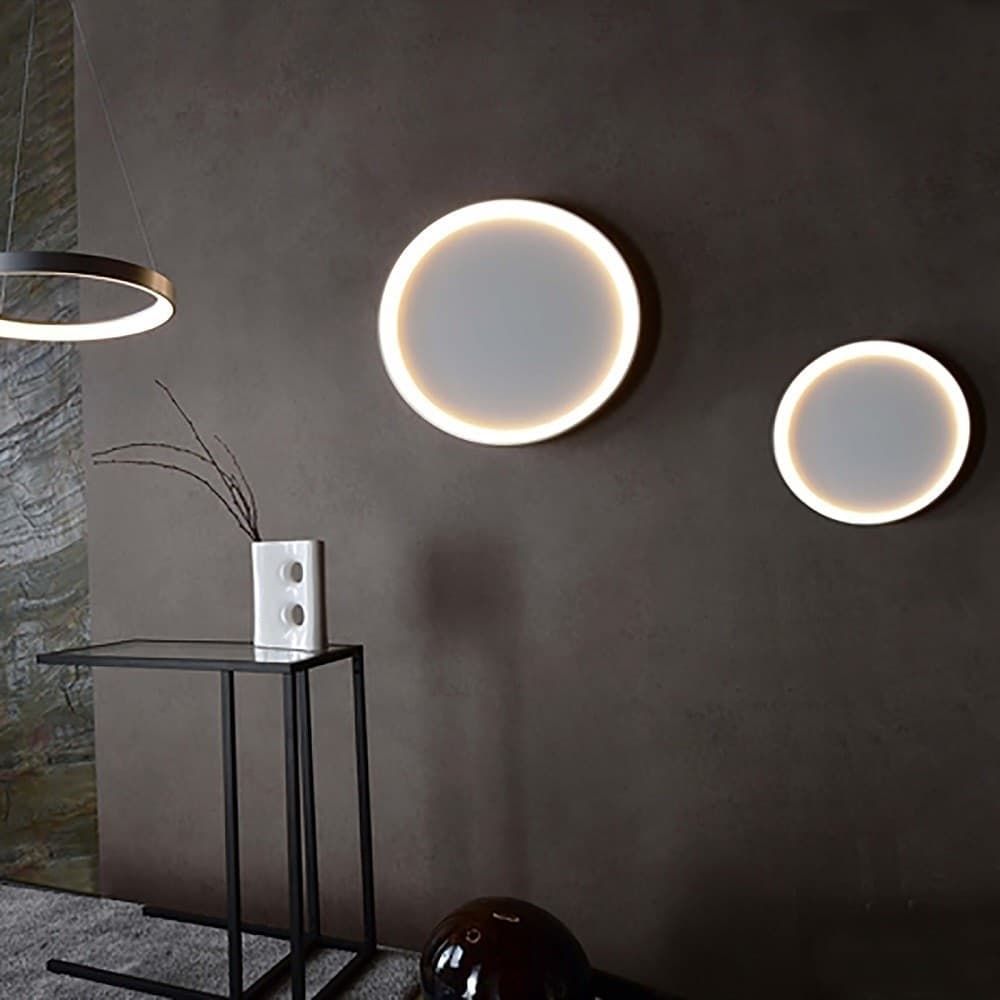 PLAFONIERA MODERNA TONDA LED CCT 60 W 3000K 4000K SOFFITTO LAMPADA PARETE 80 CM in Plafoniere Trade Shop italia - Napoli, commercioVirtuoso.it