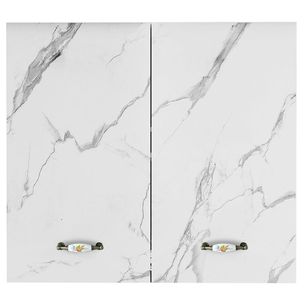Pensile da Cucina Scolapiatti Sistema Raccogli Gocce Mobile Bianco Effetto Marmo in Mobili a muro Esplodia - Napoli, commercioVirtuoso.it