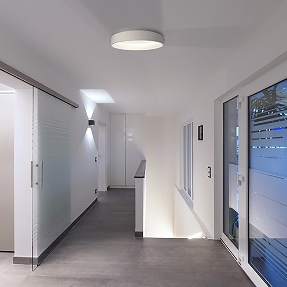 PLAFONIERA TONDA LAMPADA SOFFITTO PARETE LED 42W CCT 3000K 4000K LUCE 60CM 230V in Plafoniere Trade Shop italia - Napoli, commercioVirtuoso.it