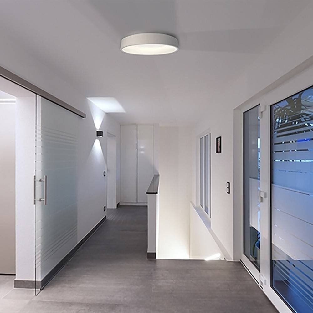 PLAFONIERA TONDA LED 30 W CCT 3000K 4000K LAMPADA SOFFITTO PARETE MURO LUCE 40CM in Plafoniere Trade Shop italia - Napoli, commercioVirtuoso.it