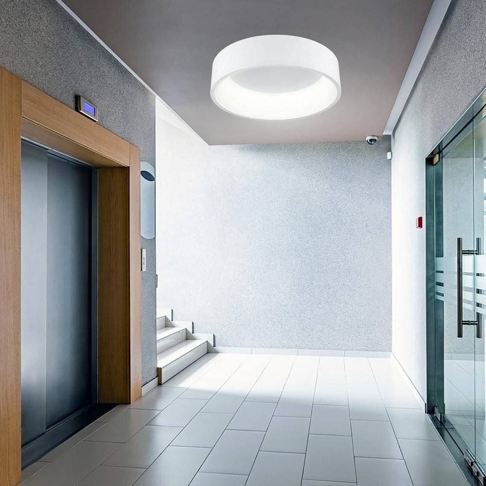PLAFONIERA TONDA LED 30 W CCT 3000K 4000K LAMPADA SOFFITTO PARETE MURO LUCE 40CM in Plafoniere Trade Shop italia - Napoli, commercioVirtuoso.it