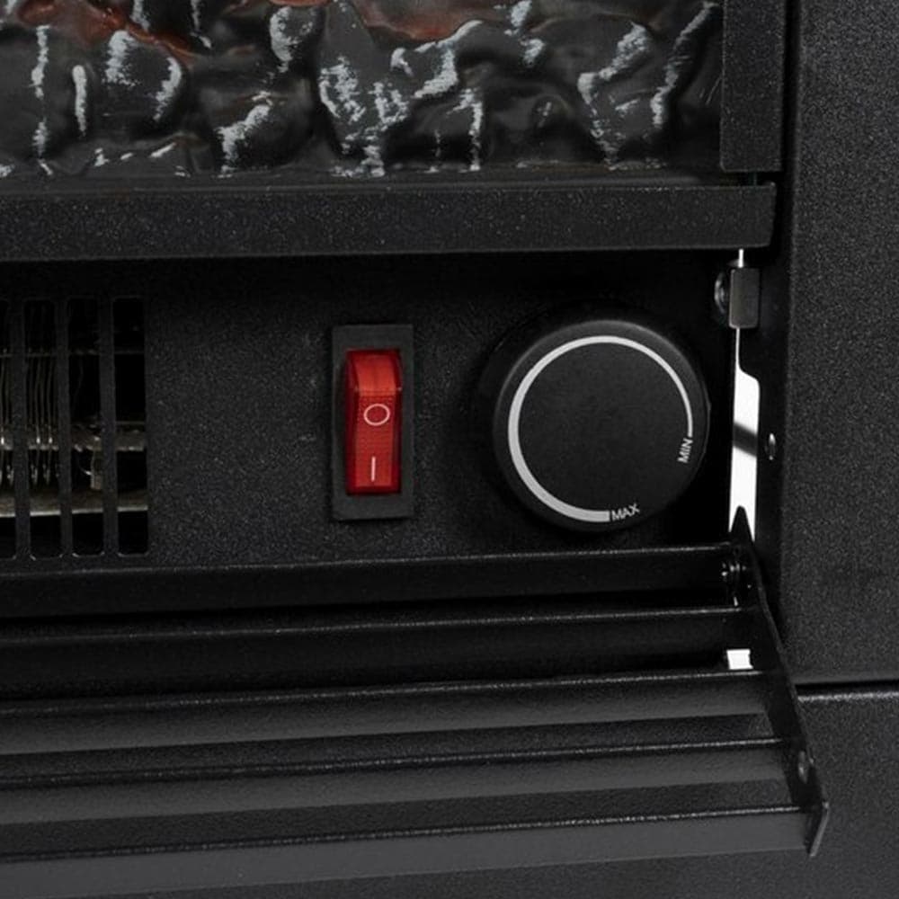 Camino Elettrico da Terra 1800W con Led Effetto Fuoco e Cornice Bianca in Caminetti elettrici Danyx - Casoria, commercioVirtuoso.it