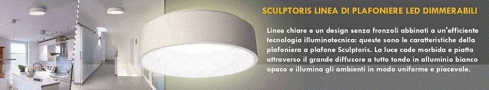 PLAFONIERA TONDA LED 30 W CCT 3000K 4000K LAMPADA SOFFITTO PARETE MURO LUCE 40CM in Plafoniere Trade Shop italia - Napoli, commercioVirtuoso.it