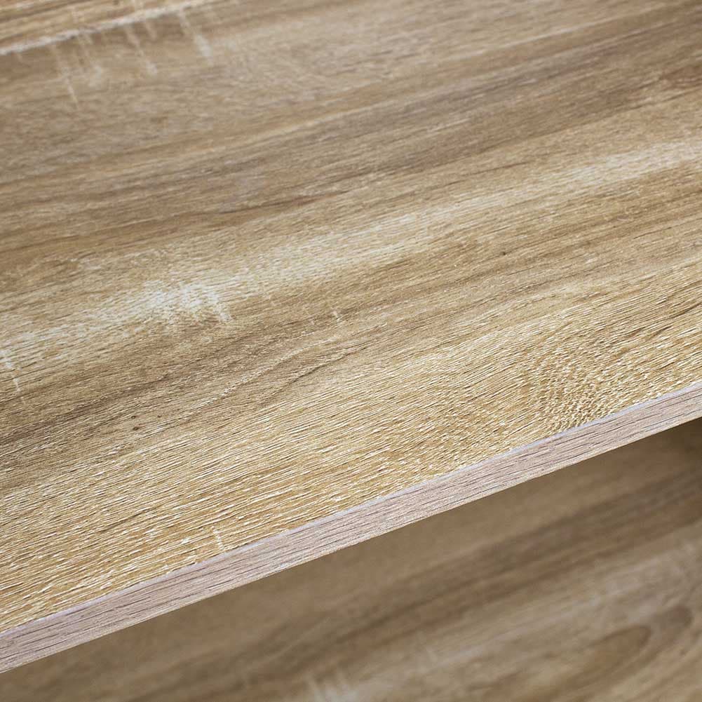 Libreria Mobiletto Scaffale 2 Ripiani Legno Nobilitato Naturale 60x31 H77cm Moderno in Librerie Danyx - Casoria, commercioVirtuoso.it
