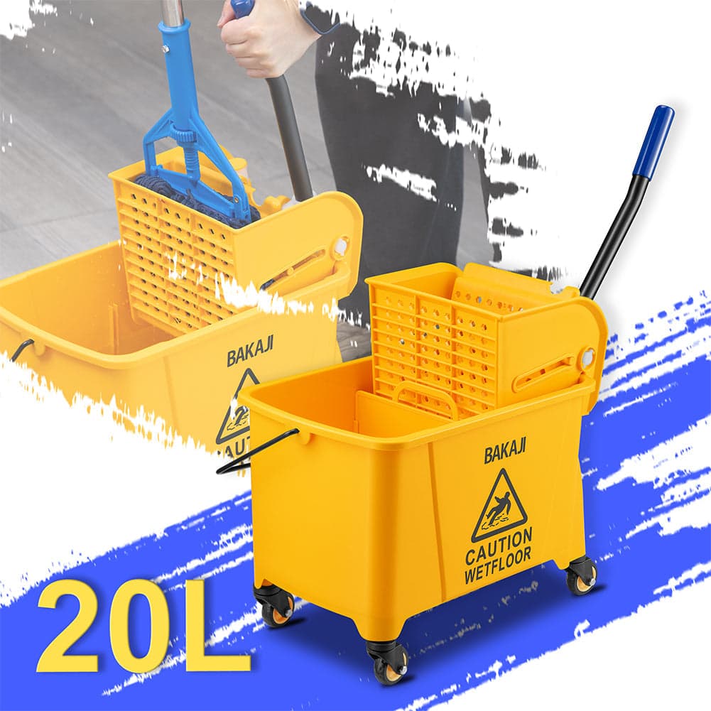 Carrello Pulizie Professionale Secchio Lavapavimenti 20 Lt per Mocio con Ruote in Carrelli per casalinghi Esplodia - Napoli, commercioVirtuoso.it