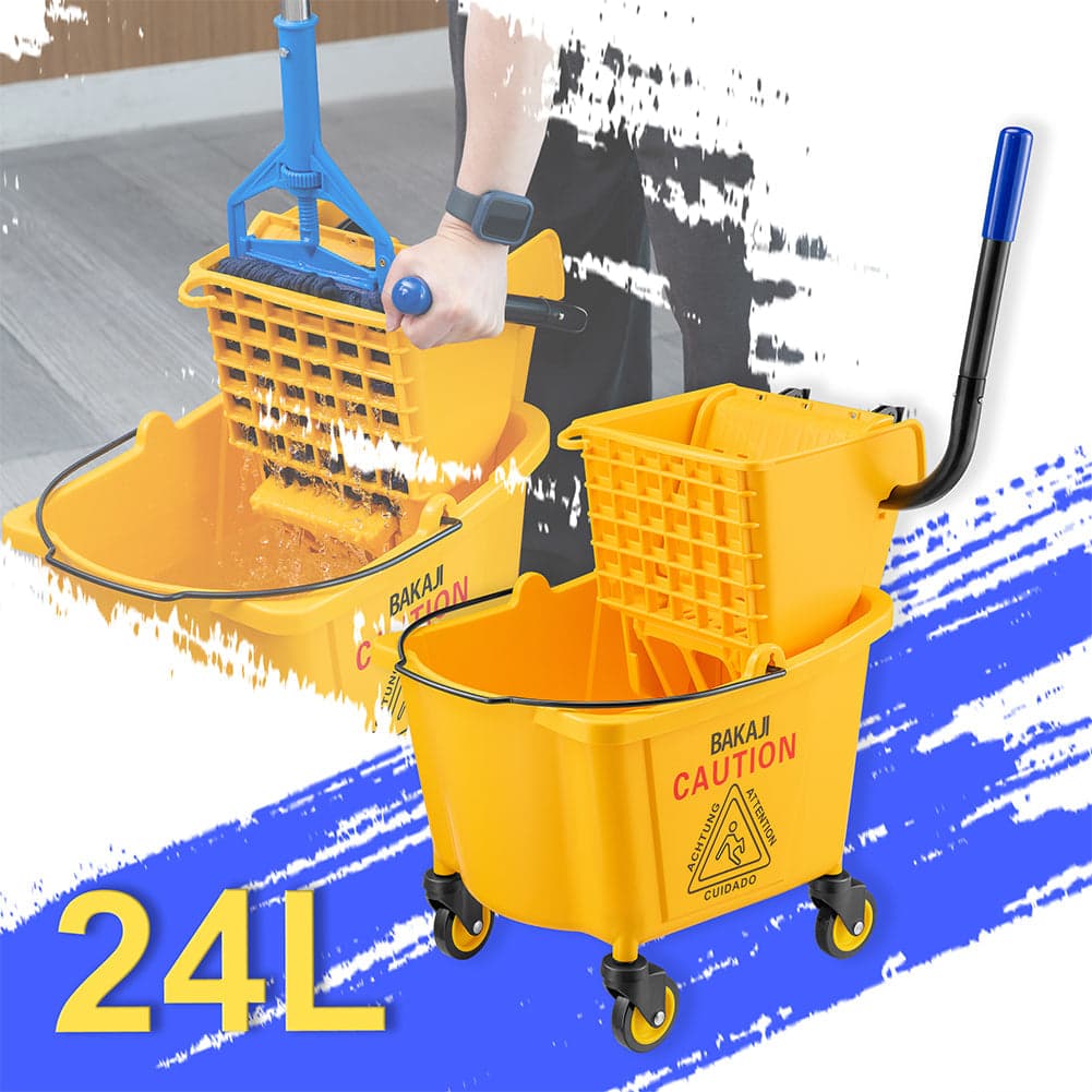 Carrello Pulizie Professionale Secchio Lavapavimenti 23 Lt per Mocio con Ruote in Carrelli per casalinghi Esplodia - Napoli, commercioVirtuoso.it