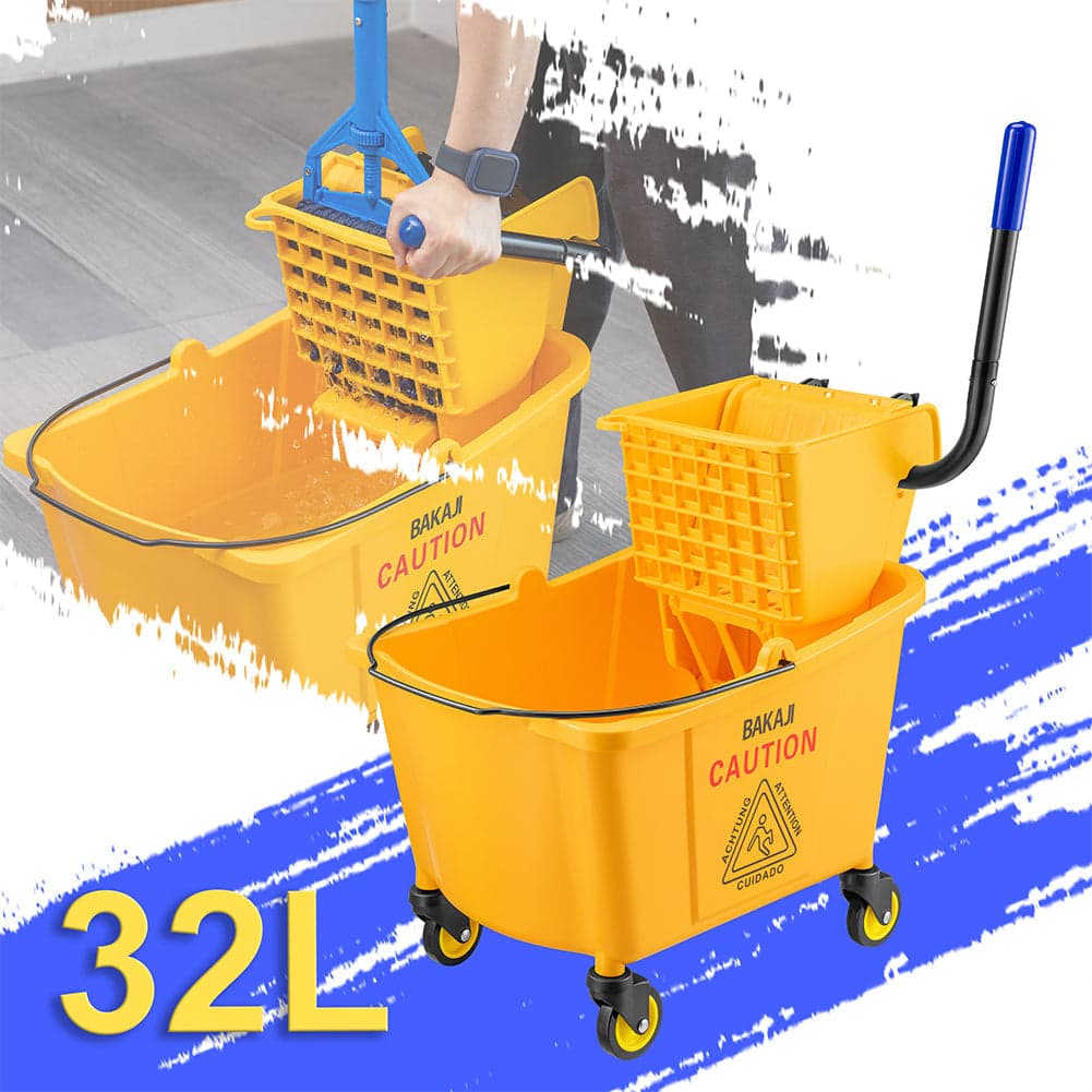 Carrello Pulizie Professionale Secchio Lavapavimenti 33 Lt per Mocio con Ruote in Carrelli per casalinghi Esplodia - Napoli, commercioVirtuoso.it