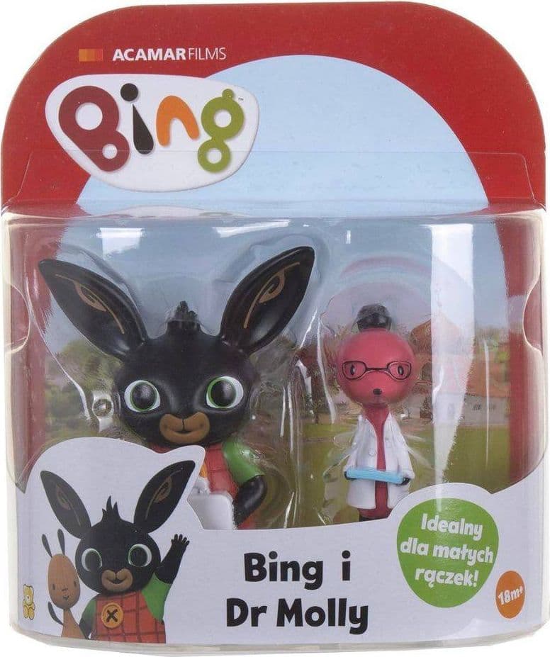 SET 2 PERSONAGGI BING E DOTTOR MOLLY TENERO CONIGLIETTO NERO GIOCHI BAMBINI 18+ in Animali Trade Shop italia - Napoli, commercioVirtuoso.it