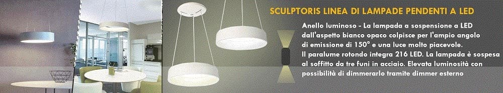 LAMPADA LED 30 W CCT PENDENTE CERCHIO LAMPADARIO MODERNO LUCE DIFFUSA 230V 40 CM in Lampade a sospensione Trade Shop italia - Napoli, commercioVirtuoso.it