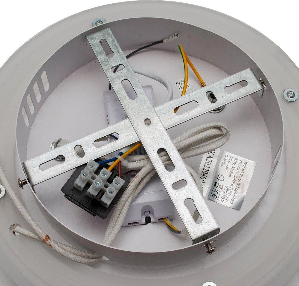 PLAFONIERA LED 51 W CCT DA 3000K A 6500K DIMMERABILE CERCHI LUCE SOFFITTO PARETE in Plafoniere Trade Shop italia - Napoli, commercioVirtuoso.it