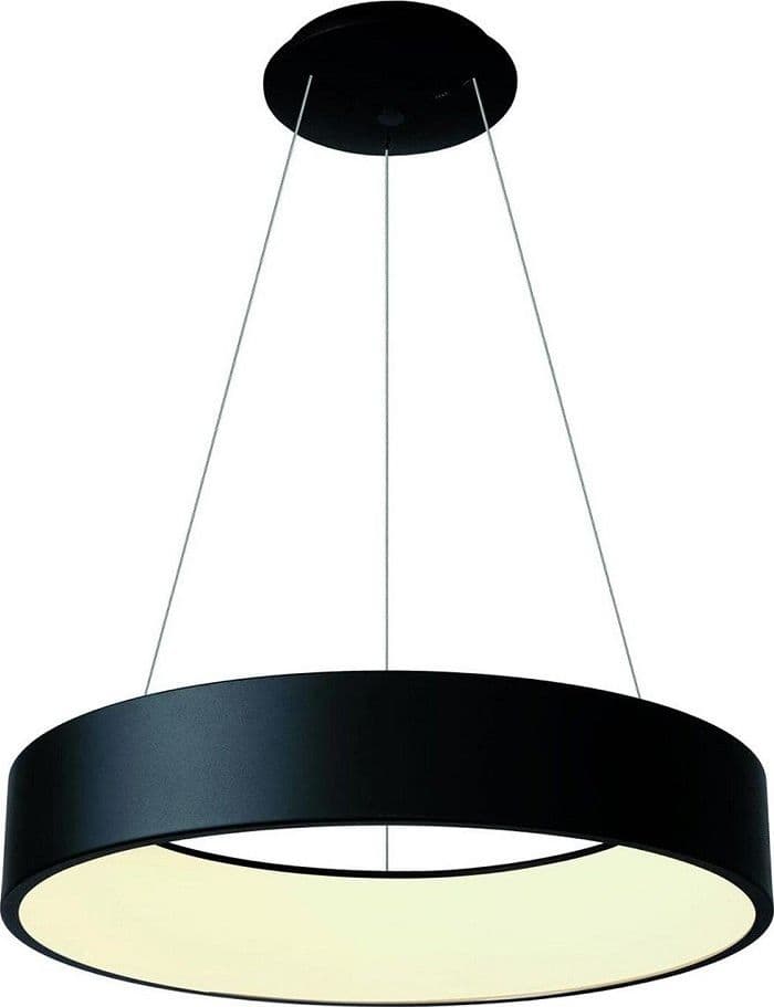 LAMPADA LED 42 WATT CCT PENDENTE CERCHIO LAMPADARIO MODERNO LUCE DIFFUSA 60 CM in Lampade a sospensione Trade Shop italia - Napoli, commercioVirtuoso.it
