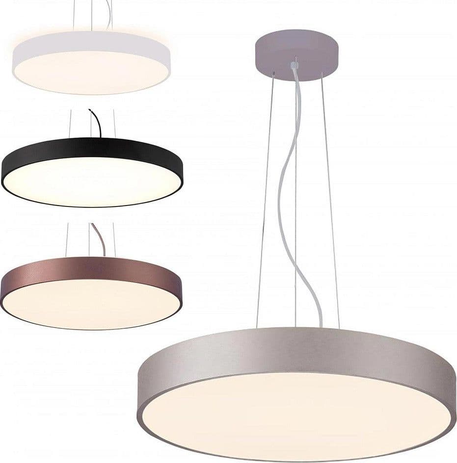 LAMPADARIO CERCHIO 80 CM LED 95 W LAMPADA UP DOWN SOSPENSIONE 2 TEMPERATURE LUCE in Lampade a sospensione Trade Shop italia - Napoli, commercioVirtuoso.it