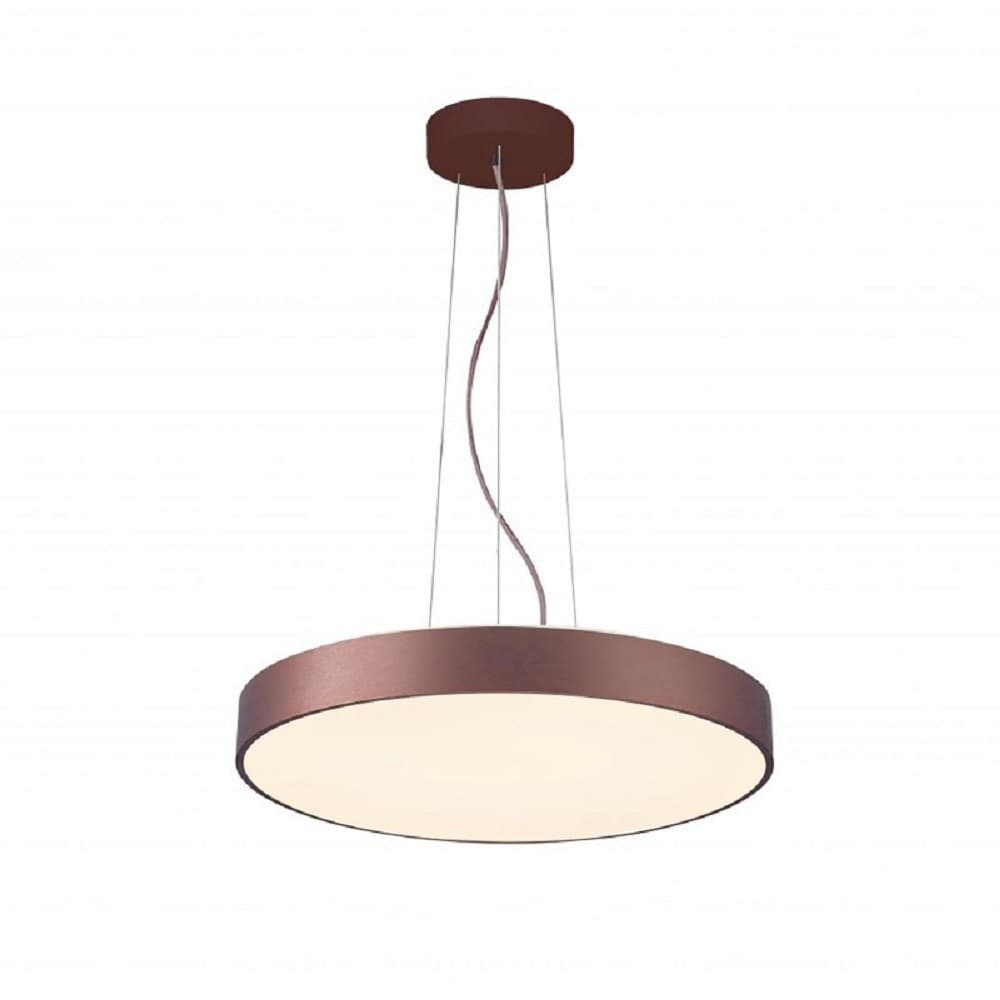 LAMPADARIO PENDENTE CERCHIO 60CM LED 65W LAMPADA UP DOWN MODERNA 2 TEMPERATURE LUCE in Lampade a sospensione Trade Shop italia - Napoli, commercioVirtuoso.it