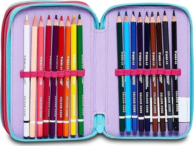ASTUCCIO STITCH E LILO 3 ZIP PER SCUOLA ELEMENTARE COMPLETO DI ACCESSORI SEVEN in Astucci Trade Shop italia - Napoli, commercioVirtuoso.it