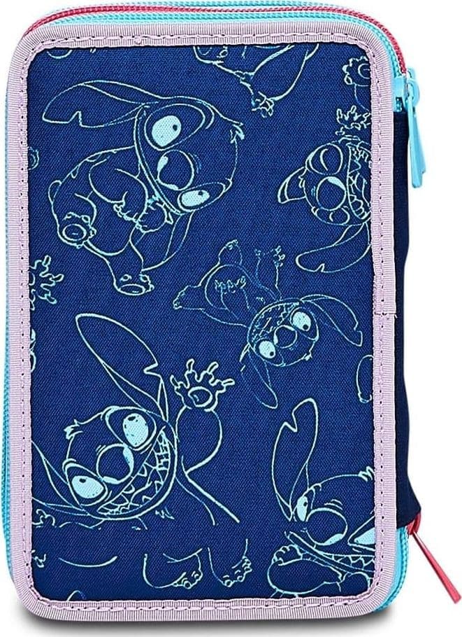 ASTUCCIO STITCH E LILO 3 ZIP PER SCUOLA ELEMENTARE COMPLETO DI ACCESSORI SEVEN in Astucci Trade Shop italia - Napoli, commercioVirtuoso.it