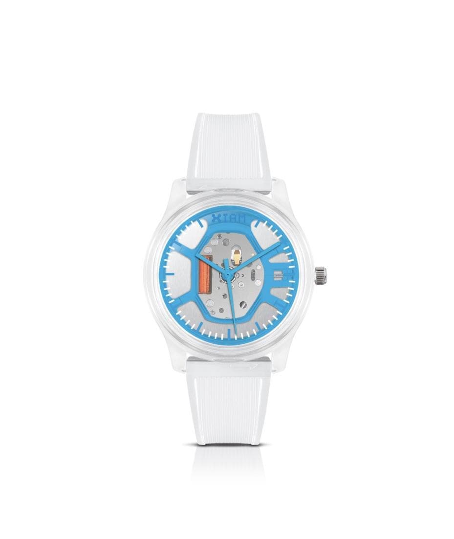 XIAM - OROLOGIO TRASPARENT FLUO