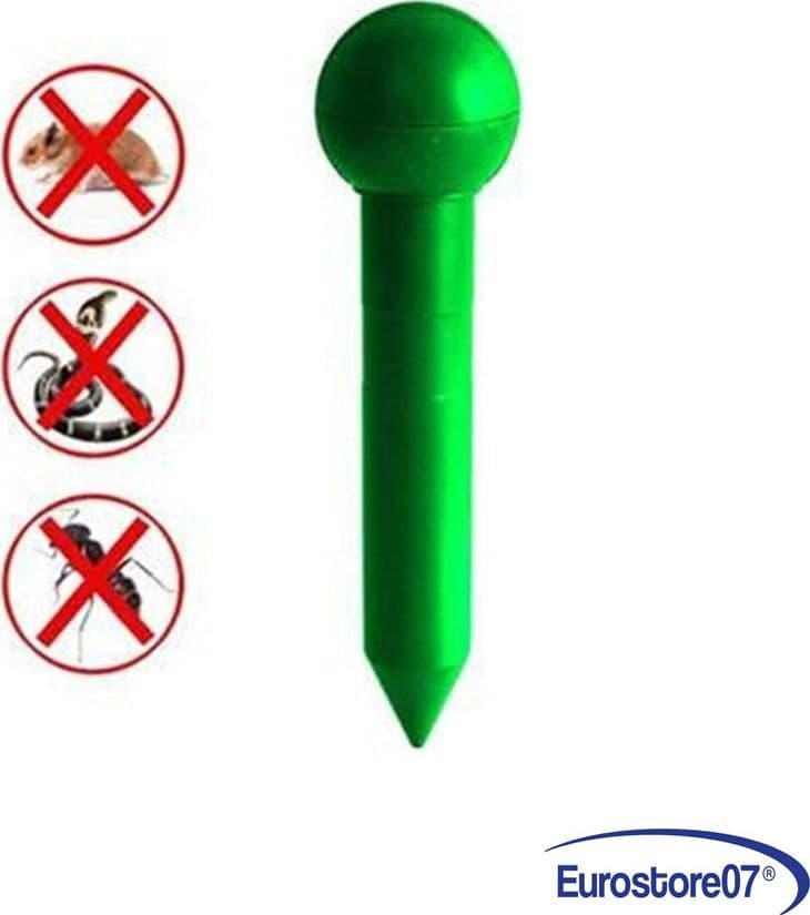 SCACCIA TALPE RODITORI ULTRASUONI A BATTERIE PORTATA 650-850 MQ FERR 255172
