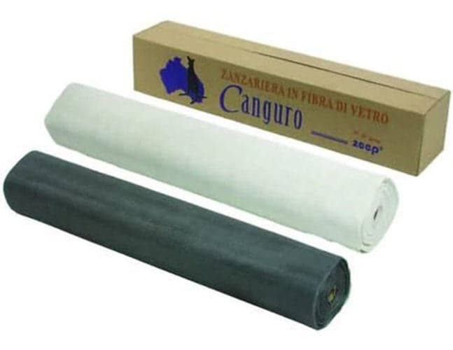 ZANZARIERA IN FIBRA VETRO EXTRA maglia 18/16 - cm.120 x mt.50 - colore bianco - in prodotto EuroStore07 - Alatri, commercioVirtuoso.it