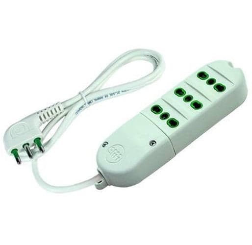 MULTIPRESA 3 POSTI BIPASSO cavo da 3x mmq 1 mt.1,5 - spina da 16A FER 272599 in prodotto EuroStore07 - Alatri, commercioVirtuoso.it