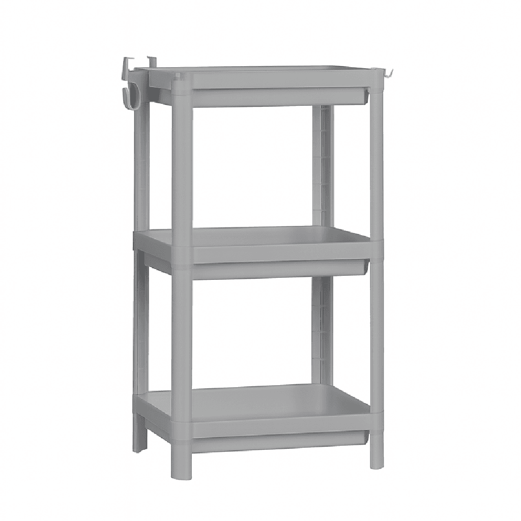 Scaffale Multiuso 3 piani Salvaspazio per Casa, Ufficio, Lavoro 35.5x23 H 70.5cm in Unità di mensole Danyx - Casoria, commercioVirtuoso.it