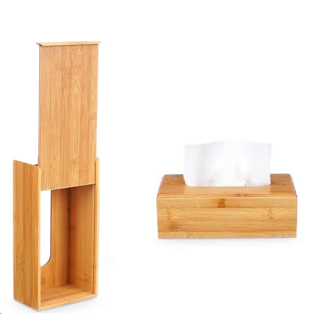 Porta Tovaglioli in Legno di Bambù Design Moderno 13x25H8 cm Naturale da Tavola in Portatovaglioli Esplodia - Napoli, commercioVirtuoso.it