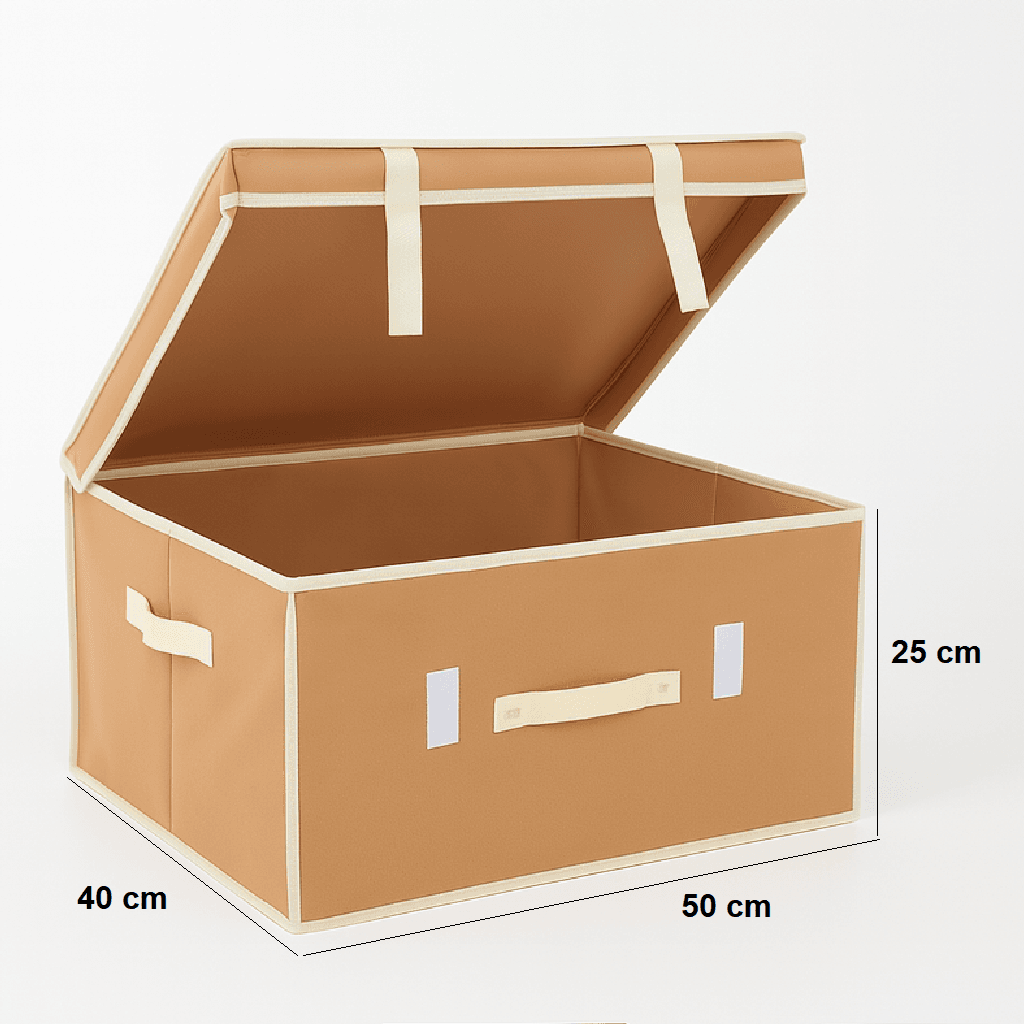 Scatole per il Cambio Stagione KIT 4pz in TNT Salvaspazio Pieghevole 50x40 H25cm in Contenitori sottoletto Danyx - Casoria, commercioVirtuoso.it