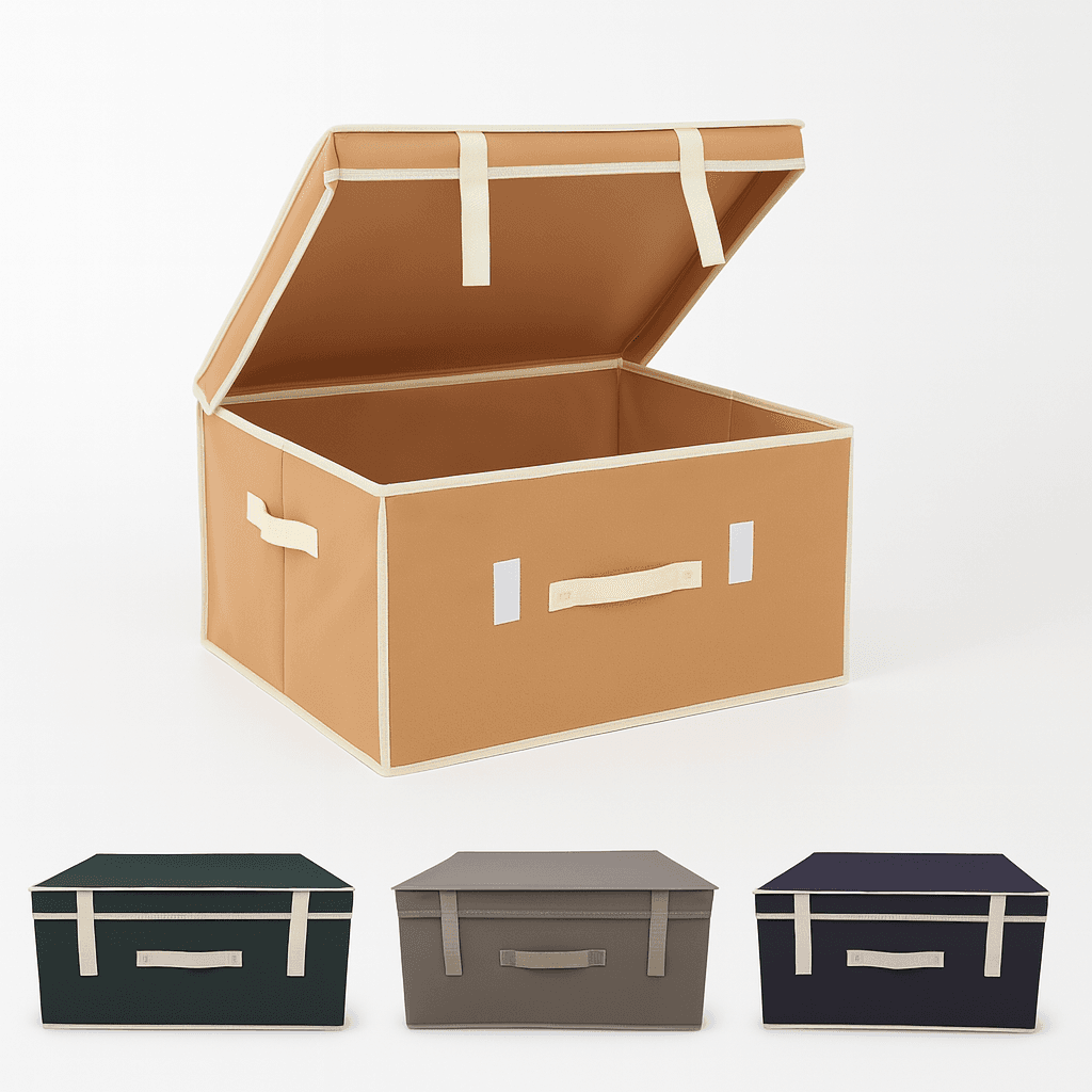 Scatole per il Cambio Stagione KIT 4pz in TNT Salvaspazio Pieghevole 50x40 H25cm in Contenitori sottoletto Danyx - Casoria, commercioVirtuoso.it