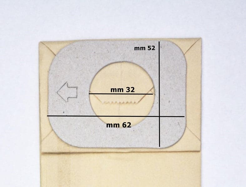 8 SACCHETTI ASPIRAPOLVERE COMPATIBILI IMETEC PIUMA NEXT 8559 F6201 F6208 in prodotto EuroStore07 - Alatri, commercioVirtuoso.it