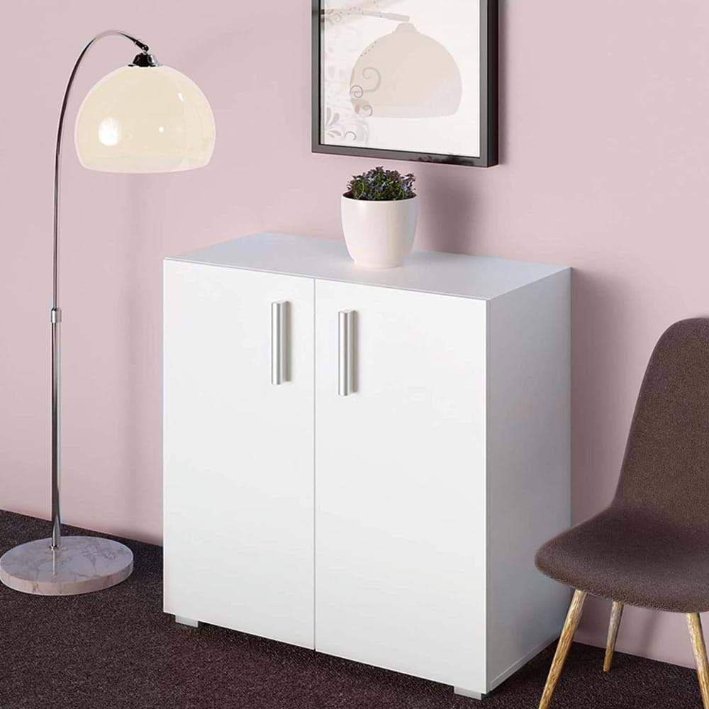 Madia Mobiletto Credenzina Legno 2Ante 2Ripiani Cucina Bagno Ufficio Salvaspazio in Credenze e buffet Danyx - Casoria, commercioVirtuoso.it