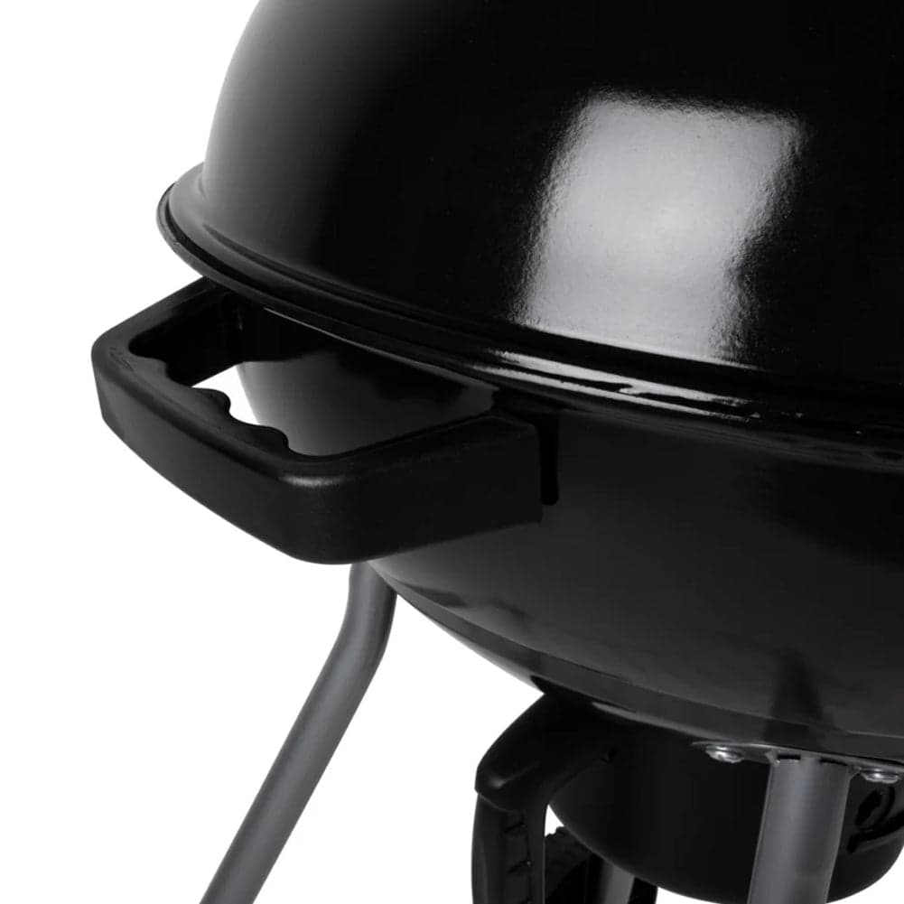 Barbecue a Carbone Rotondo con 2Ruote Valvola Cottura Ventilata Ø43 cm Nero in Barbecue a carbone Danyx - Casoria, commercioVirtuoso.it