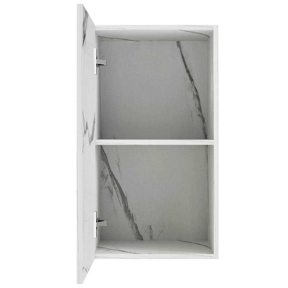 Mobile Cucina Pensile 1 Anta Componibile in Legno Colore Bianco Marmo 40x32 H72cm in Mobili a muro Danyx - Casoria, commercioVirtuoso.it