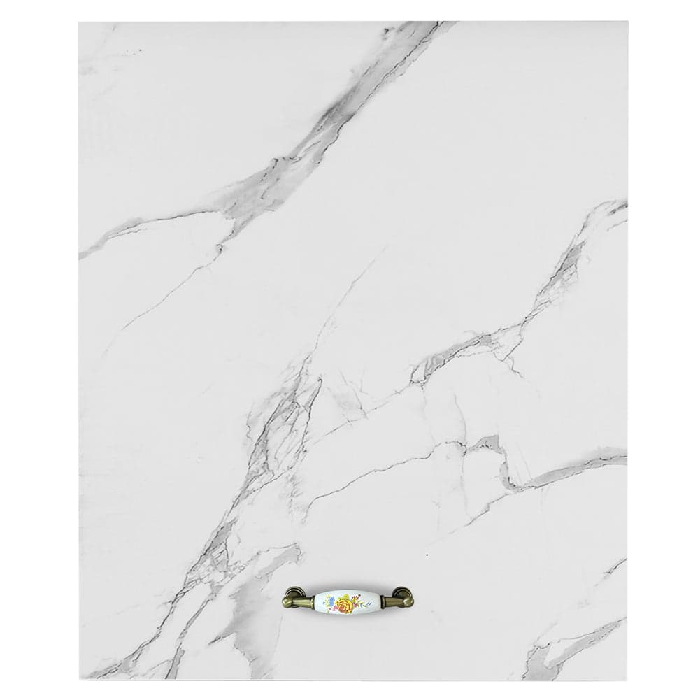 Mobile Cucina Pensile 1 Anta Componibile in Legno Colore Bianco Marmo 60x32 H72cm in Mobili a muro Danyx - Casoria, commercioVirtuoso.it