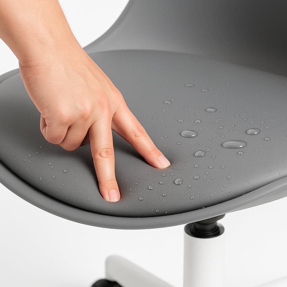 Sedia Ufficio Ergonomica Regolabile 4ruote Girevoli Design Moderno Grigio in Sedie da scrivania Danyx - Casoria, commercioVirtuoso.it